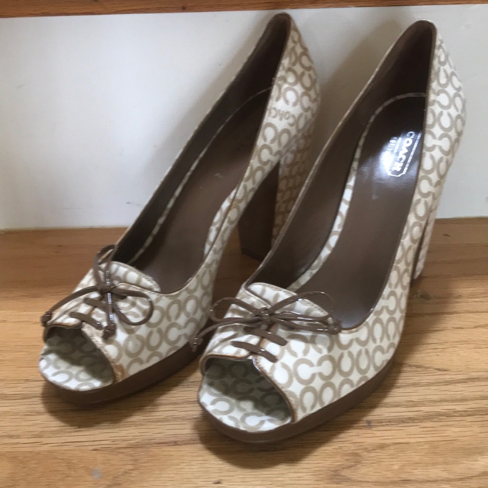 Beautiful coach shoes